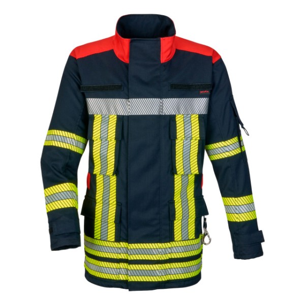 Einsatzjacke WATEX Fire-Jack II blue/red RS silb.