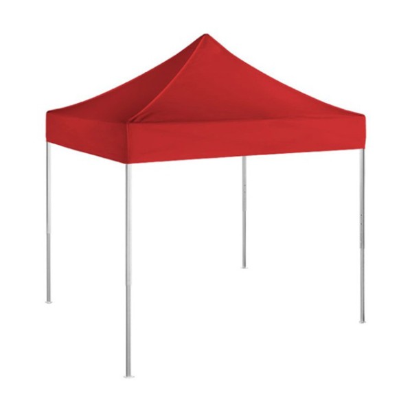 Faltzelt Trendline Plus 33, 3x3 m, rot,Seitenwände