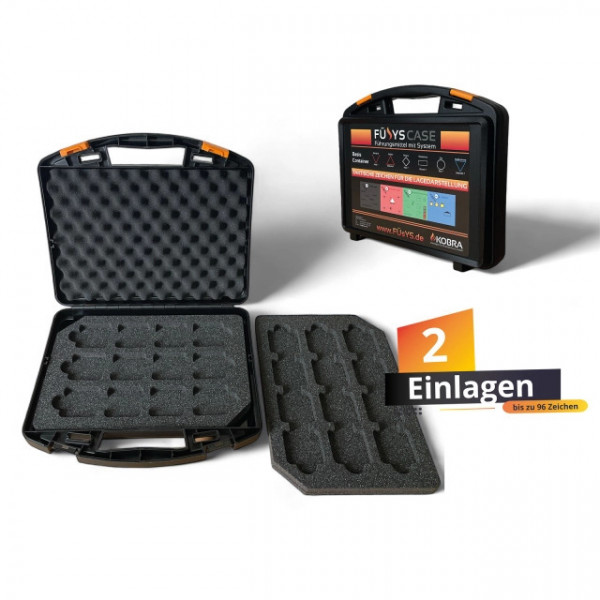 Taktikbox 50 FÜSYS mit 2 Einlagen für bis zu 96 St