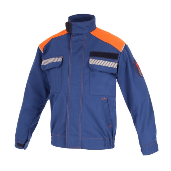 Blouson Jugendfeuerwehr NOVOTEX,blau/orange, DJF