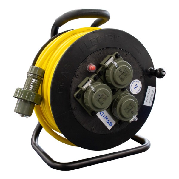 Leitungsroller GIFAS 230 V 502SI,50m,Thermoüberlas