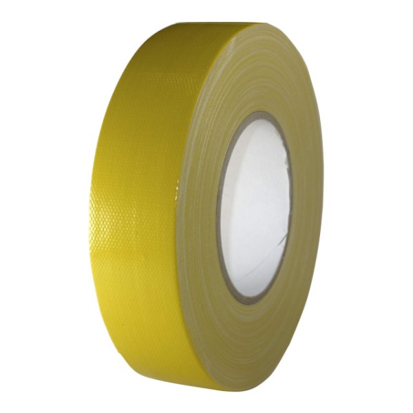 Gewebe-Klebeband, Farbe gelb