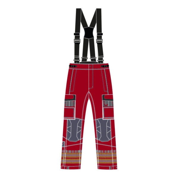 Bundhose VIKING IGNIS WTR, rot