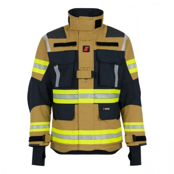 Einsatzjacke S-GARD HORIZON, gold/schwarzblau