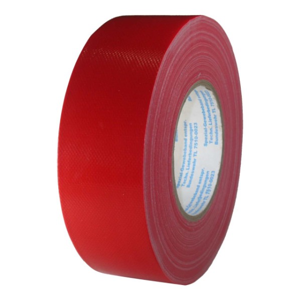 Gewebe-Klebeband, Farbe rot