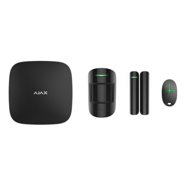 Alarmsystem AJAX, Starter Kit mit Hub, schwarz