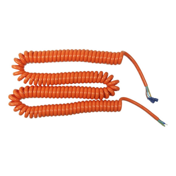 Spiralladekabel VOTRONIC, bis 5m, 3-adrig