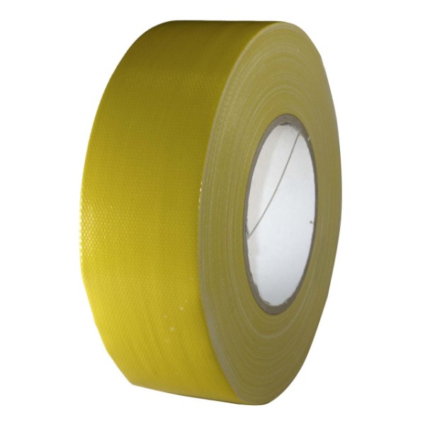 Gewebe-Klebeband, Farbe gelb