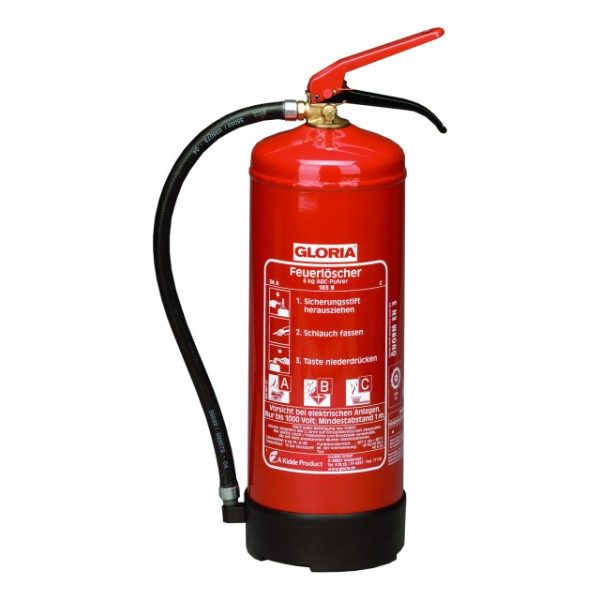 Pulverfeuerlöscher GLORIA PD 6 GA, DIN
