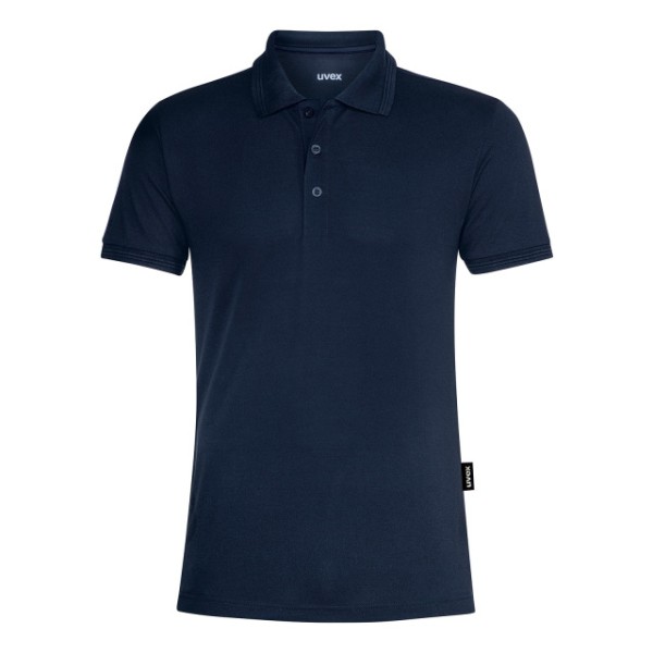 Herren Poloshirt UVEX,navyblau