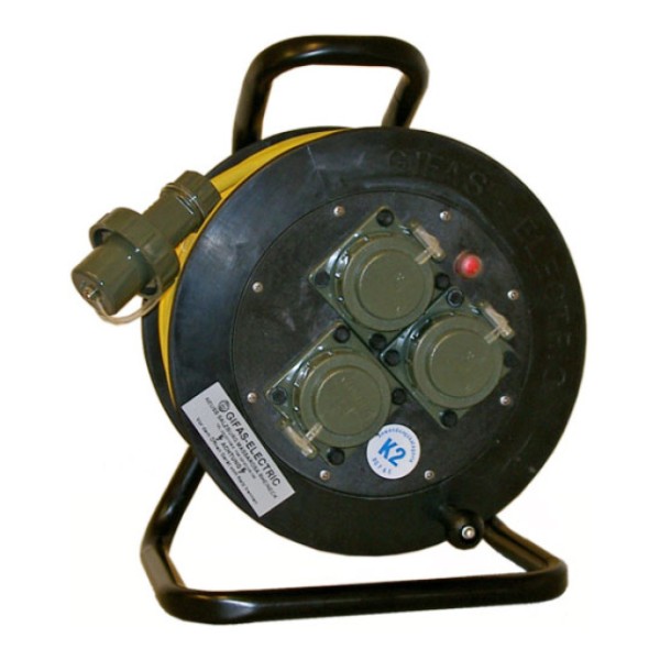 Leitungsroller GIFAS 502RB,50m,Thermoüberlastungss