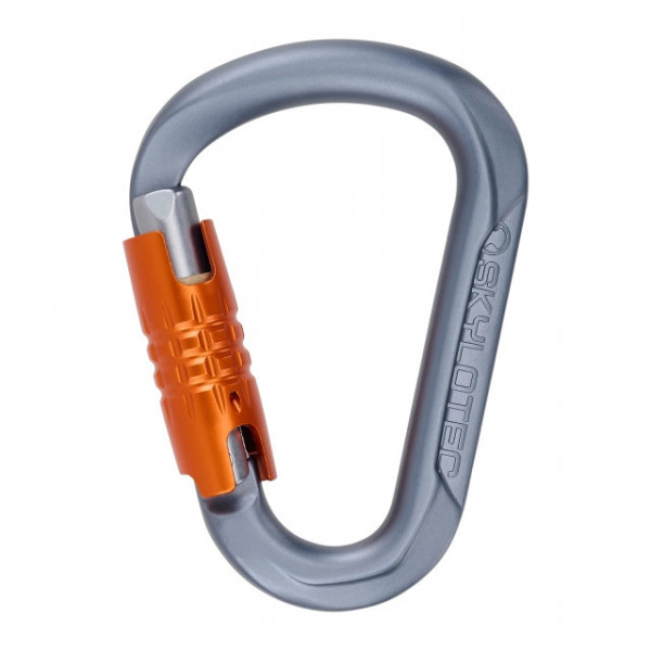 Karabiner SKYLOTEC TONDO-WG, Triplelock, grau
