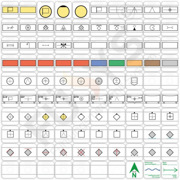 Magnetset FÜSYS 100 TZ Rettungsdienst Standard