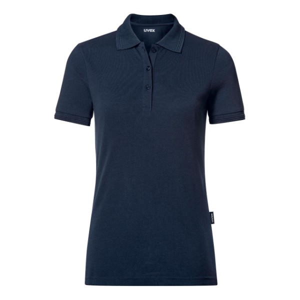 Damen Poloshirt UVEX, navyblau