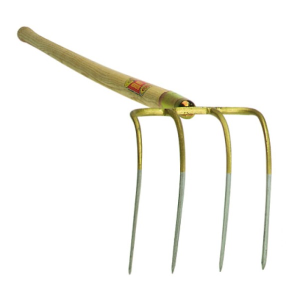 Dunghacke SHW PREMIUM, 4 runde Zinken,