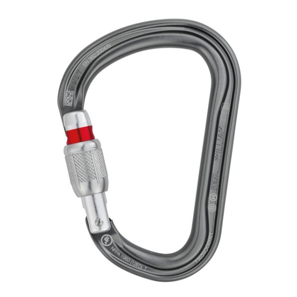 Karabiner WILLIAM SCREW-LOCK