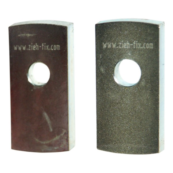 Kernziehplatte für Rundzylinder, Ø 16,8 mm