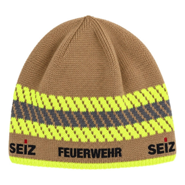 Feuerwehrmütze SEIZ Modern, gold, FEUERWEHR
