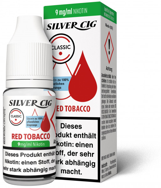 SIL.CIG-E-LIQUID,RED TOBACCO