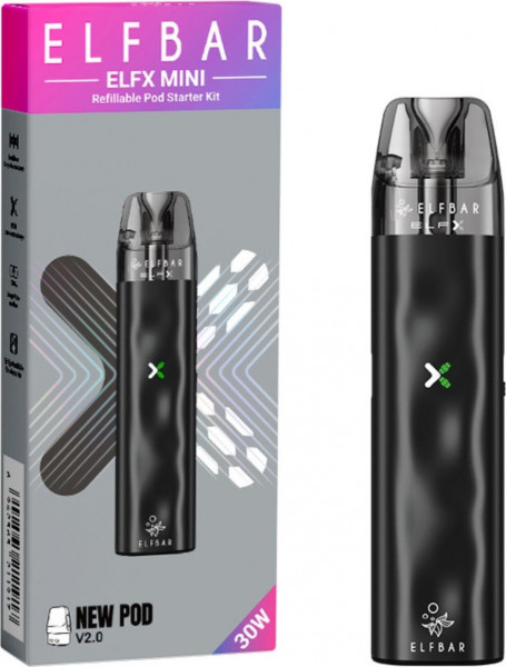 ELFBAR AKKU ELFX MINI BLACK