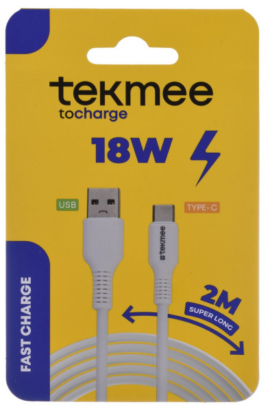 TEKMEE TYP-C KABEL 2m