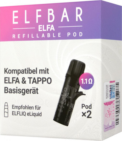 ELFBAR ELFA LEERPODS 1,1 Ohm