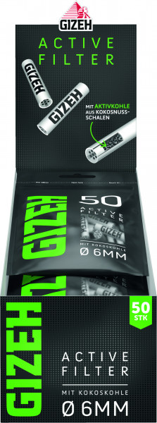 GIZEH BLACK ACTIVE SLIM FILT