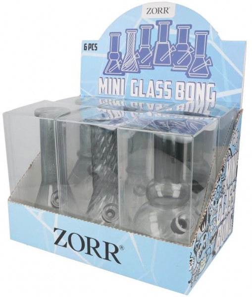 ZORR MINI GLASBONG TRANSPARE
