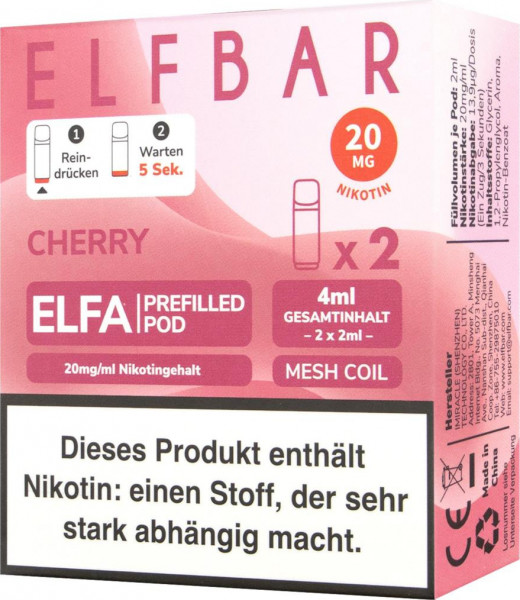 ELFBAR ELFA PODS-CHERRY