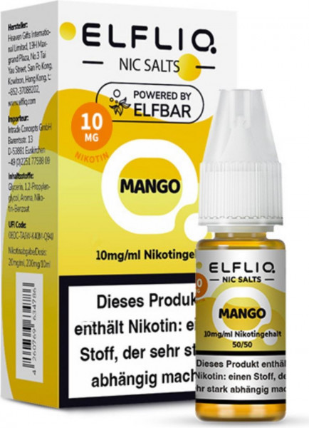 ELFLIQ-E-LIQUID, MANGO