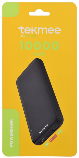 TEKMEE POWERBANKK 10.000mAh