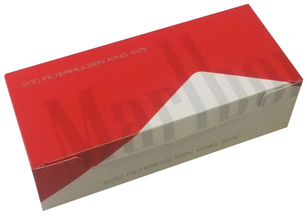 HÜLSEN MARLBORO RED, 200ER