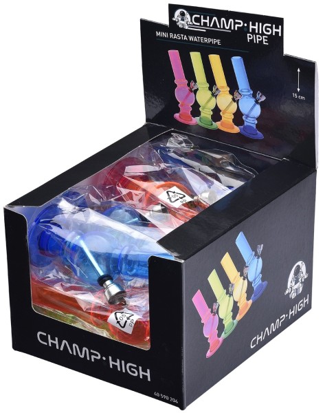 CHAMP HIGH BONG RASTA 15cm