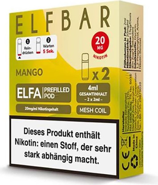 ELFBAR ELFA PODS-MANGO