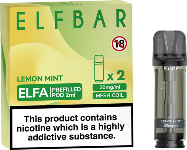 ELFBAR ELFA PODS-LEMON MINT