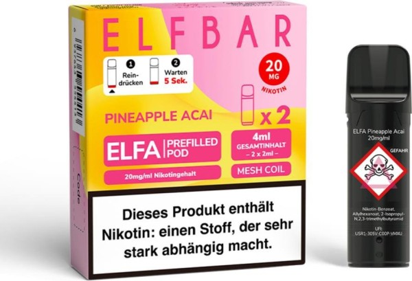 ELFBAR ELFA PODS-PINEAP.ACAI