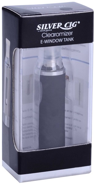 SILV.CIG CLEAROMIZER SCHWARZ