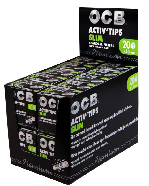 OCB ACTIV TIPS SLIM - 7mm