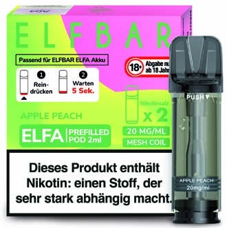 ELFBAR ELFA PODS-APPLE PEACH