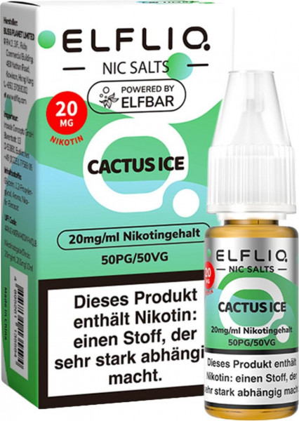 ELFLIQ-E-LIQUID, CACTUS ICE