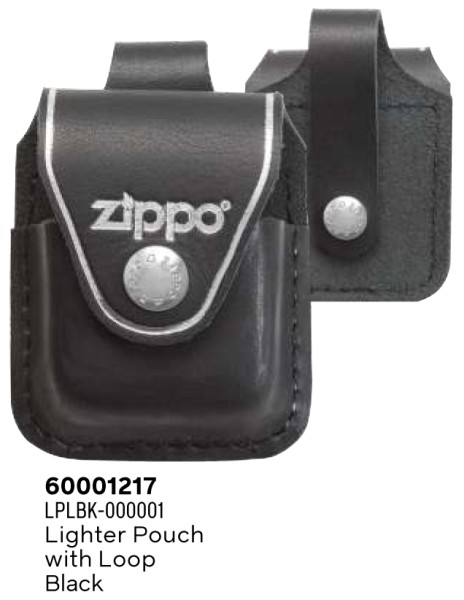 ZIPPO TASCHE LASCHE SCHWARZ