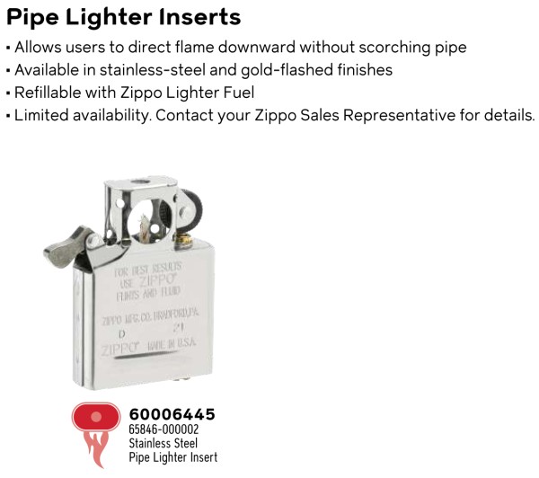 ZIPPO EINSATZ