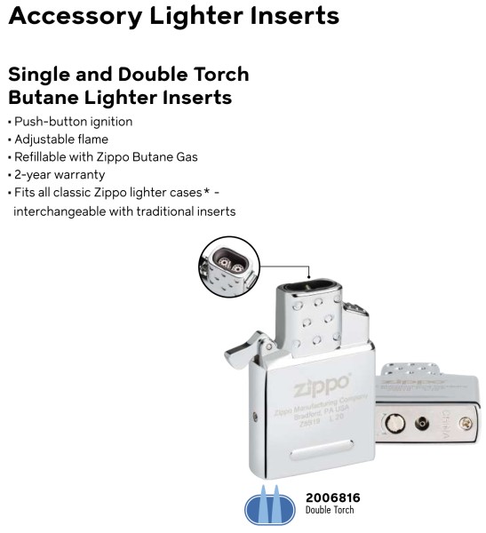 ZIPPO EINSATZ