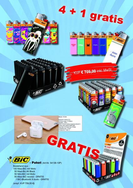 BIC-PAKET bestehend aus: