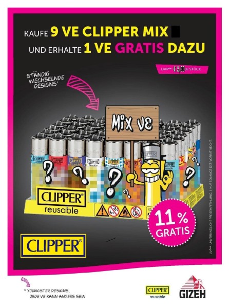 CLIPPER MIX Aktion