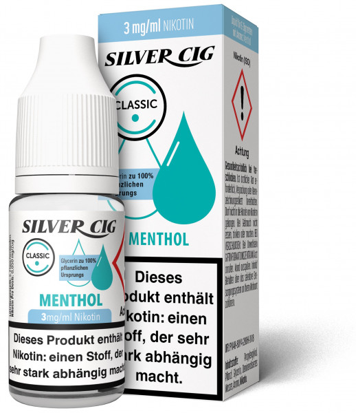 SIL.CIG-E-LIQUID,MENTHOL