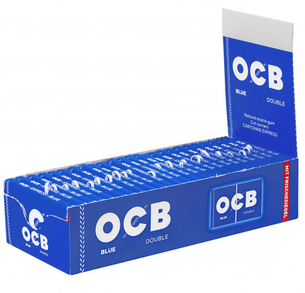 OCB-PAPIER, BLAU M.GUMMIZUG