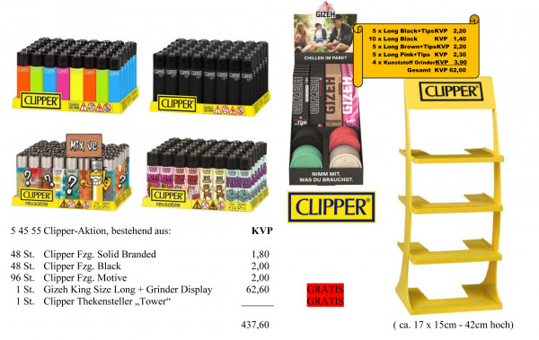 CLIPPER AKTION