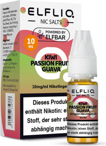 ELFLIQ-E-LIQUID, KIWI PASSIO
