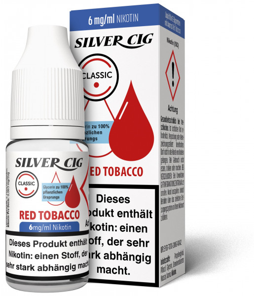 SIL.CIG-E-LIQUID,RED TOBACCO